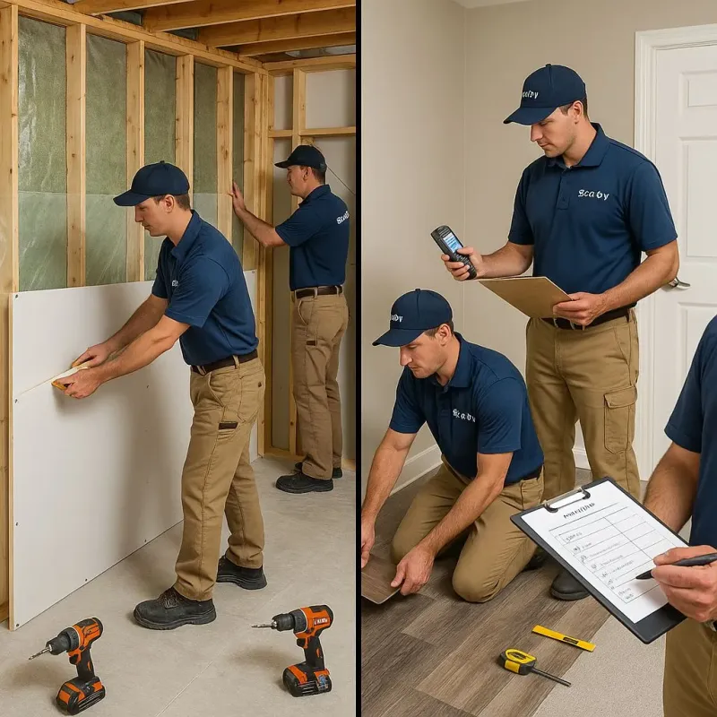 Repairs and Reconstruction process in Saint Louis Park, MN