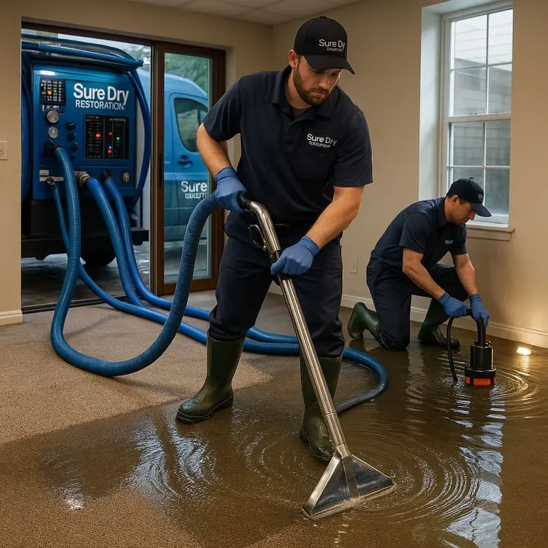 Water Extraction and Removal process in Saint Louis Park, MN